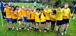 St Michael's come 1st and 4th in the Team relay cross-country.