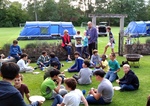 Boarders' First weekend - Camping on the school grounds