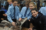 Grant and Samantha Of Border Force - Cites - Outdoor division talking on Tuesday night to all the boarder boys. Amazing