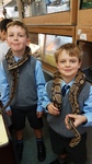 Snake club Feeding day - fun and animals
