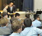 House shout, senior music competition.