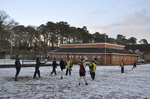 Snow - rugby practices go on!