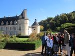 Dans les jardins du Château Bussy-Rabutin