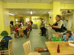 Year 7 sing a traditional South African song in lunch