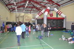 The Sports Hall filled with fun.