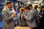 Papplewick boys meet Nasser Hussain