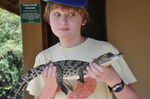 holding crocs