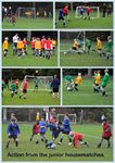 Some of the action from the Junior Housmatches