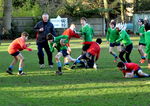 Junior rugby housematch action